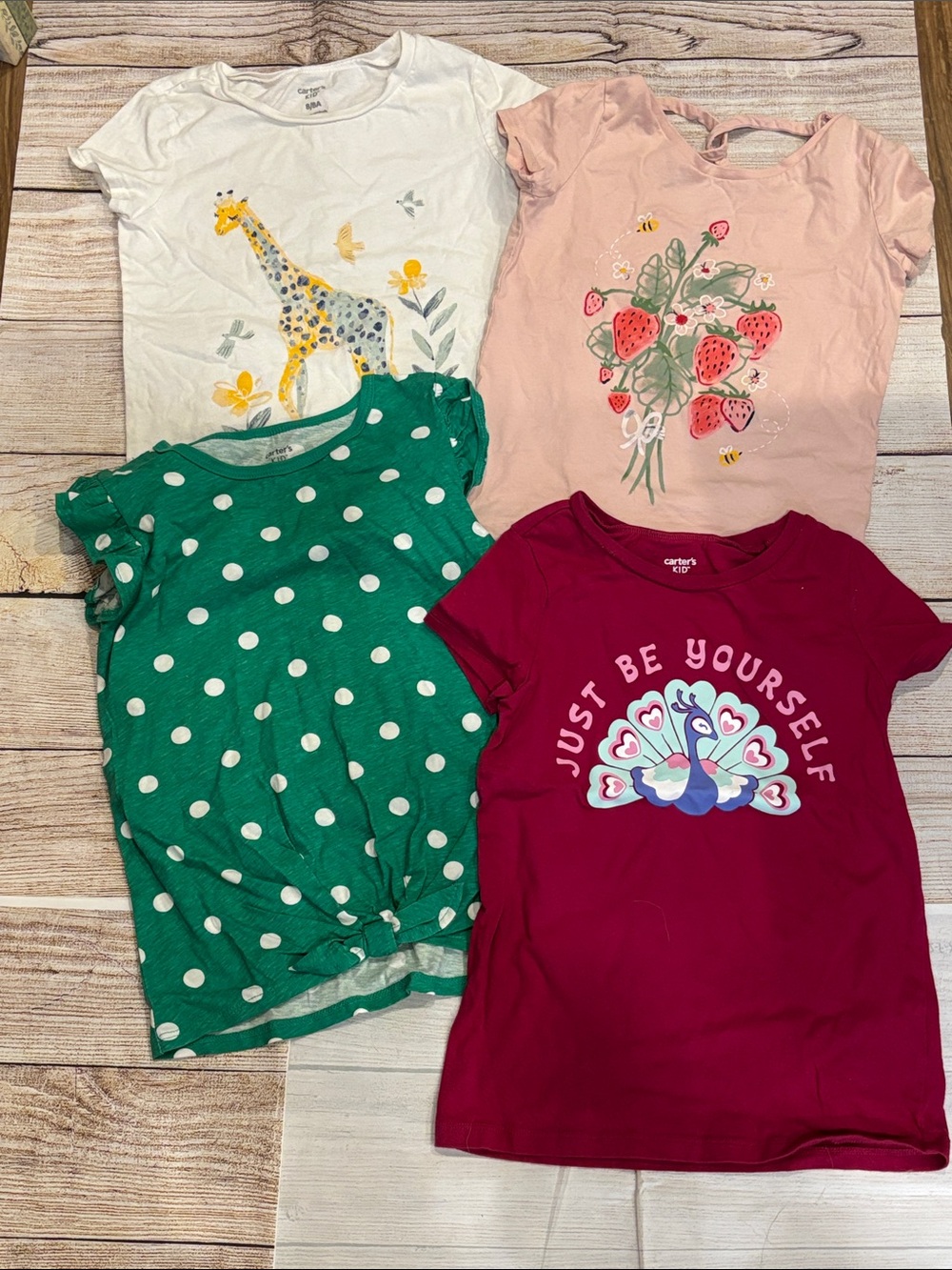 Carter's Girls Short-Sleeve Tee bundle